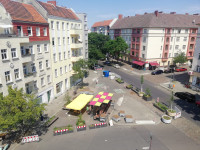 Der neue Eulerplatz aus der Vogelperspektive